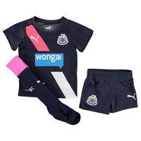 puma newcastle united football club three piece minikit infants