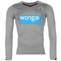 Puma Newcastle United Authentic Away Shirt 2014 2015 Long Sleeve