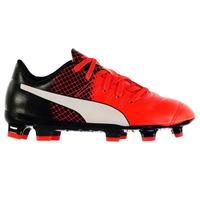 puma evo power 43 fg football boots childrens