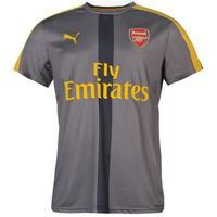 puma arsenal stadium football training jersey mens