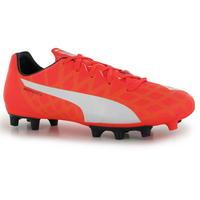 puma evospeed 4 childrens fg football boots