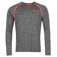 Puma Bonded Long Sleeve Training Top Mens