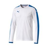 puma football longsleeve jersey youth whitepuma royal