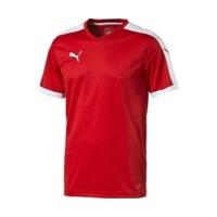 puma pitch shirt redwhite