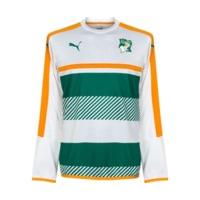 puma ivory coast training jersey longsleeve 20162017