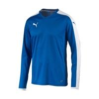 puma football longsleeve jersey puma royalwhite