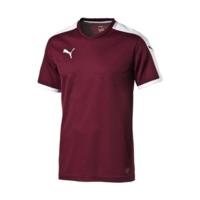 Puma Pitch Shirt team burgundy/white