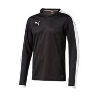 Puma Football Longsleeve Jersey Youth black/white