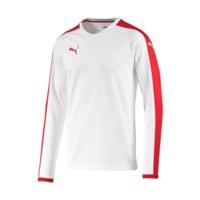 puma football longsleeve jersey whiteteam red