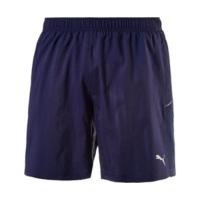 puma running mens shorts peacoat