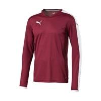 Puma Football Longsleeve Jersey team burgundy/white