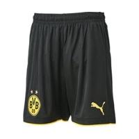 puma borussia dortmund home shorts youth 20162017