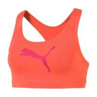 Puma Training Women PWRSHAPE Forever Bra fluro peach-cat graphic