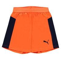 puma evo training football shorts junior boys