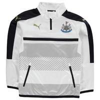 Puma NUFC Quarter Football Training Jacket Junior Boys