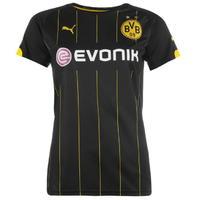 puma borussia dortmund away shirt 2014 2016 ladies