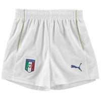 puma italy home shorts junior boys