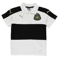 puma newcastle united casual polo shirt junior