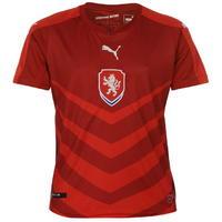 puma czech republic home shirt 2016 junior