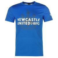 puma newcastle united graphic t shirt mens