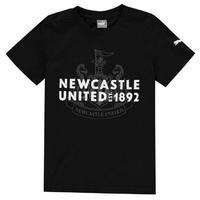 Puma Newcastle United Graphic T Shirt Junior Boys