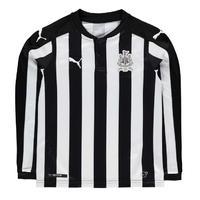 Puma Newcastle United Long Sleeve Home Shirt 2017 2018 Junior