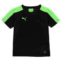 puma evo training t shirt junior boys