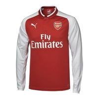 Puma Arsenal Home Long Sleeve Shirt 2017 2018