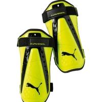 Puma King Universal Shinguards Yellow/Black Large