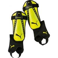 Puma King Spirit Shin & Ankle Guards Yellow/Black Large