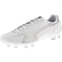 puma evospeed 1 fg whitewhitepuma silver