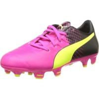 Puma evoPOWER 3.3 Tricks FG Jr pink glo/safety yellow/black