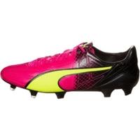 Puma evoSPEED SL II Lth Tricks FG pink glo/safety yellow/black