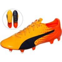 Puma evoSPEED 17 SL-S FG ultra yellow/peacoat/orange clown fish