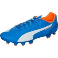 Puma evoSPEED 4.4 FG electric blue lemonade/white/orange clown fish