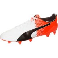 Puma evoSPEED SL II FG puma white/puma black/shocking orange