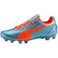 puma evospeed 42 fg sharks bluefluro peachfluro yellow