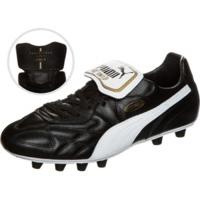 Puma King Top M.I.I FG black/white/team gold