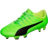 puma evopower vigor 4 fg jr green geckopuma blacksafety yellow