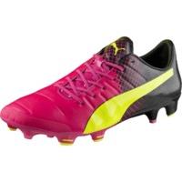 Puma evoPOWER 1.3 Tricks FG pink glo/safety yellow/black