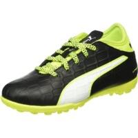 puma evotouch 3 tt jr blackwhitesafety yellow