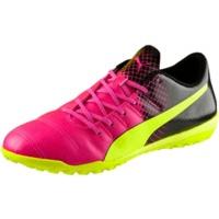 Puma evoPOWER 4.3 TT Jr pink glo/safety yellow/black