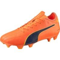 puma evotouch 3 leather fg orange clown fishpeacoatultra yellow