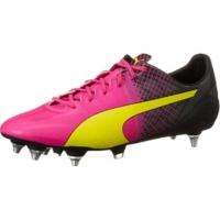 puma evospeed 15 mixed sg pink glosafety yellowblack