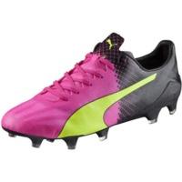 puma evospeed sl ii fg pink glosafety yellowblack