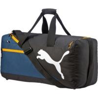 puma foundation sportsbag m blue wing teal 73395