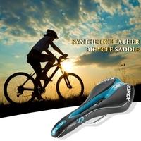PVC Artificial Leather Bicycle Saddle Breathable Mountain Bike Saddle Road Bicycle Seat Cushion Pad with Scale