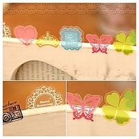 PVC Decorative Stickers(70 PCS Random Color)