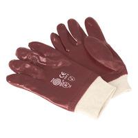 PVC Chemical Handling Gloves in Packs of 5