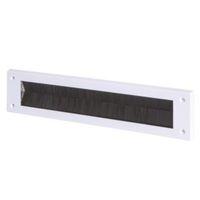PVC & Brush Draught Excluder (L)338mm